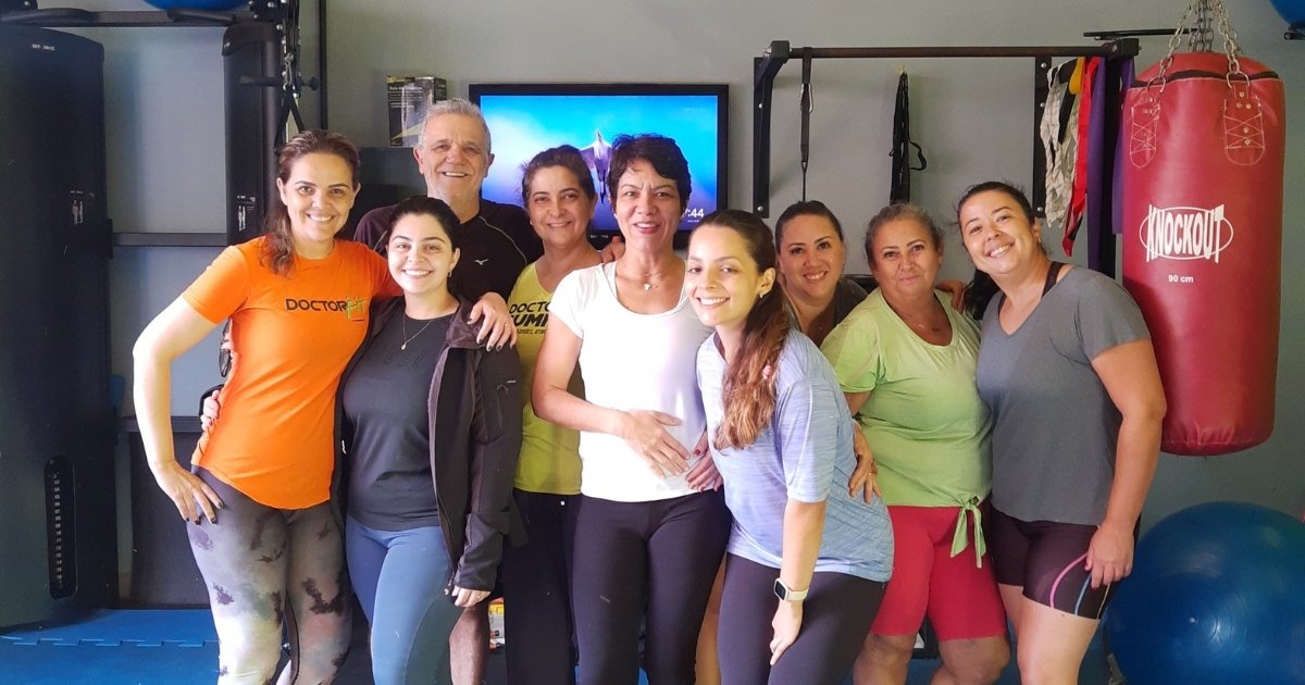 Estúdio DoctorFit Uberaba — ambiente de treinamento personalizado